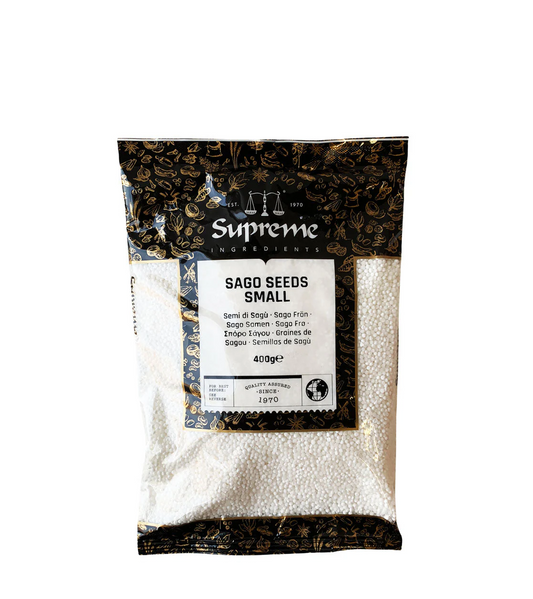 SAGO SEEDS MEDIUM 400G (SUPREME QUALITY)