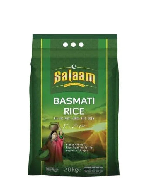 SALAAM BASMATI RICE 20KG – Kashmir Watan Foodstores