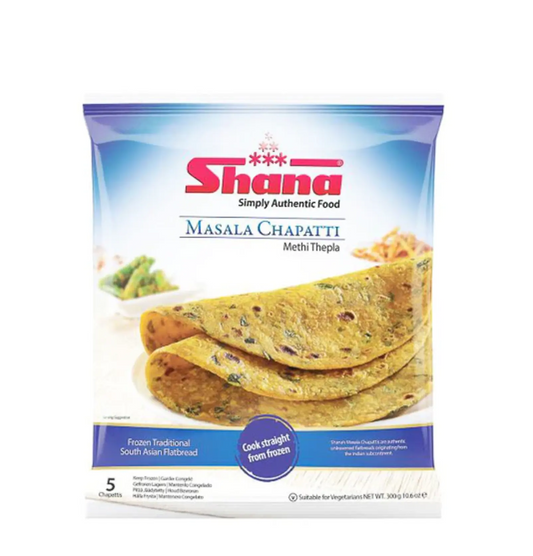 SHANA MASALA CHAPATI METHI THEPLA 5PK