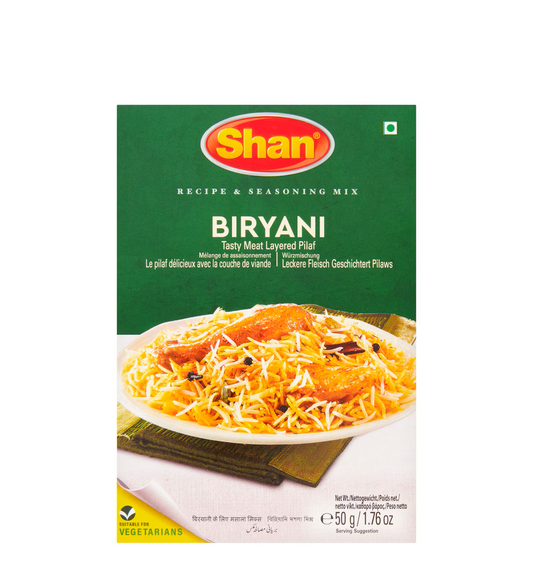 SHAN BIRYANI RICE MASALA 50G