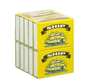 SHIP MATCH BOX 10PK