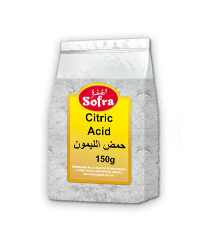 SOFRA CITRIC ACID 150G 99PPM