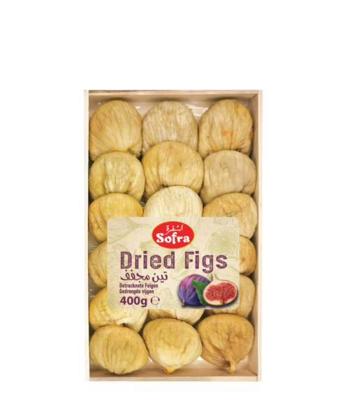 SOFRA DRIED FIGS 400G TRAY