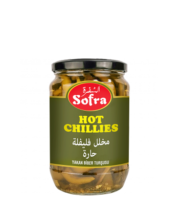 SOFRA HOT CHIII PEPPER PICKLE 680G PM£1.69