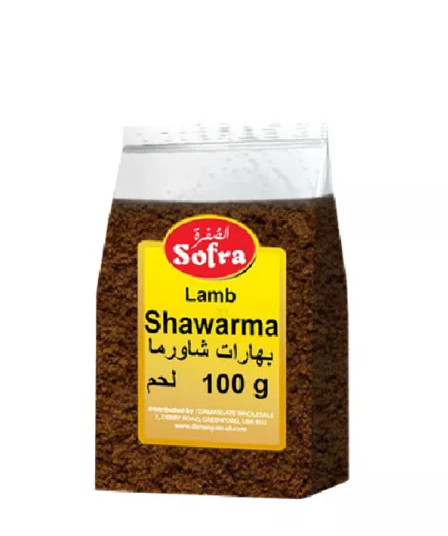 SOFRA LAMB SHAWARMA SEASONONG 100GPM£1.75