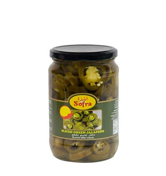 SOFRA SLICED GREEN JALAPENO 690G