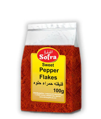SOFRA SWEET PEPPER FLAKES 100G