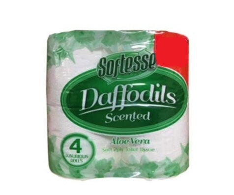 SOFTLESS DAFFODILS ALOE VERA 4PK