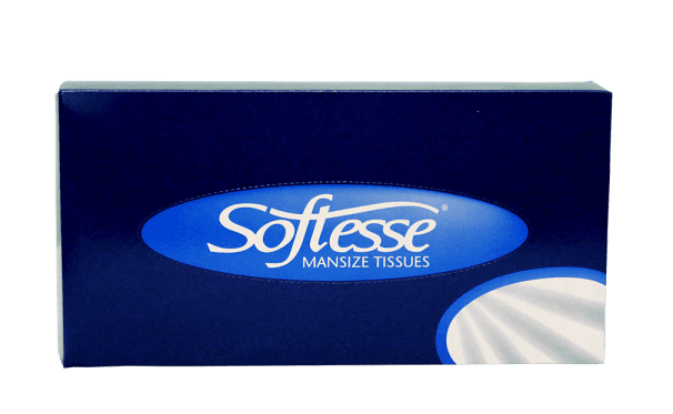 SOFTLESS MANSIZE 75 TISSUE BOX