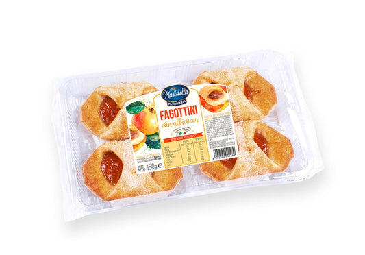 SOGHAT FAGOTTINO W/APRICOT FILOLING 150G PM£1.29
