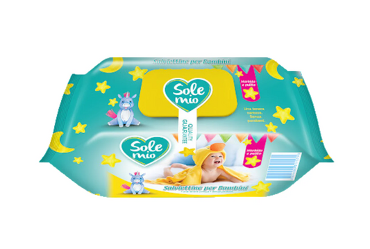 SOLE MIO BABY WIPES 200 SHEETS