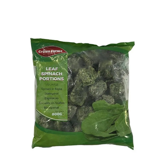 C/F SPINACH PORTION 2LB / 800G