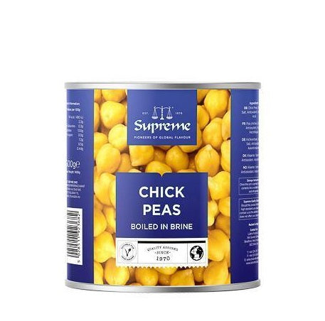 CHICK PEAS 6x2.5KG case (SUPREME QUALITY)
