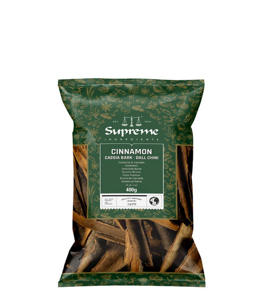 CINNAMON CASSIA BARK 400G (SUPREME QUALITY)