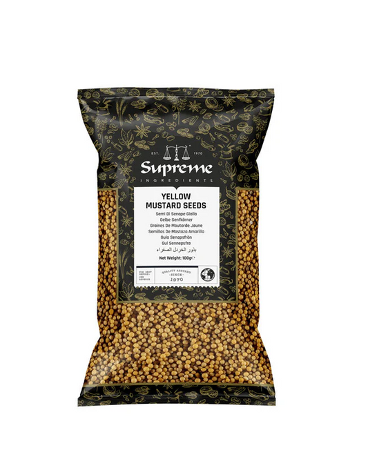 SQ YELLOW MUSTARD SEED 100G