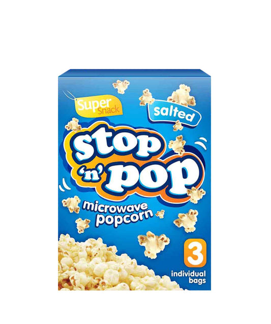 STOP & POP SALTED POPCORN 255G