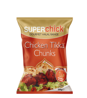 S/CHICK CHICKEN TIKKA CHUNKS 500G