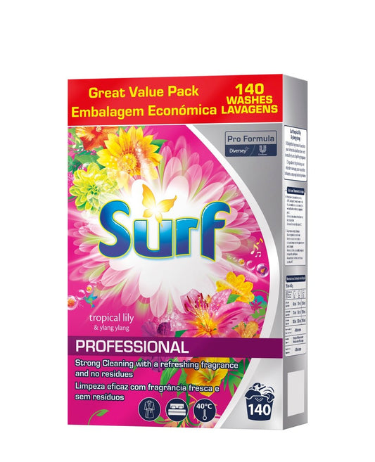 SURF TROPICAL LILY 140 WASH 8.4KG
