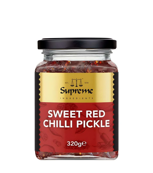 SWEET RED CHILLI PICKLE 320G (SUPREME QUALITY)