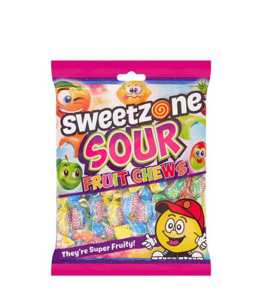 SWEETZONE SOUR FRUIT CHEWS 180G