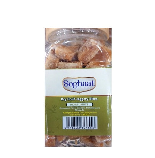SOGHAT DRY FRUIT JAGGERY BITES 500G