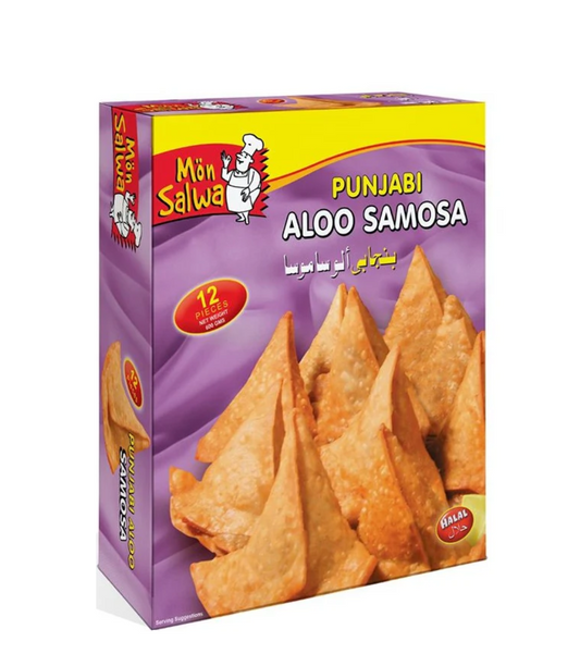 MON SALWA CHATPATA ALU SAMOSA 12pcs