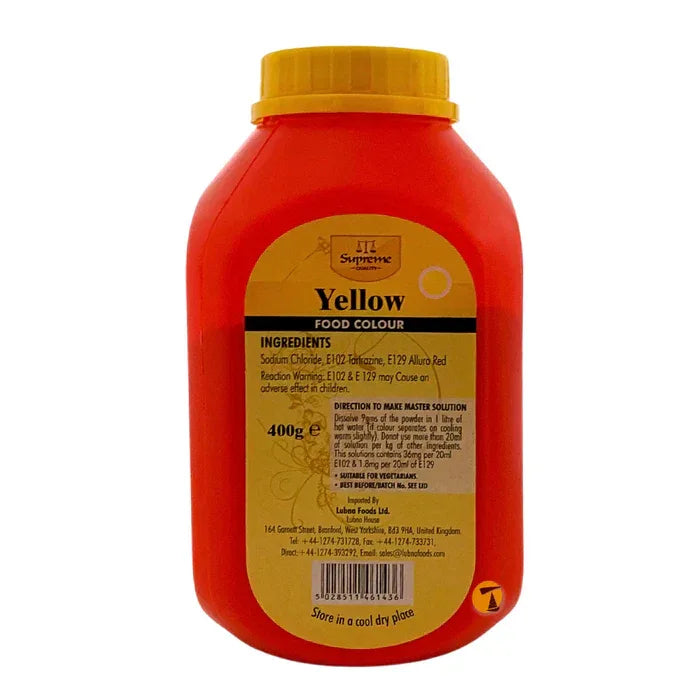 YELLOW FOOD POWDER 400G (SUPREME QUALITY) - Kashmir Watan Foodstores
