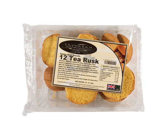 TEA RUSKS 12PCS (TAYYABAH)