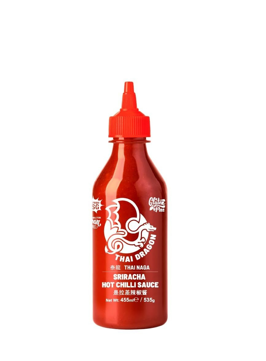 THAI DRAGON SRIRACHA HOT CHILLI SAUCE 455ML