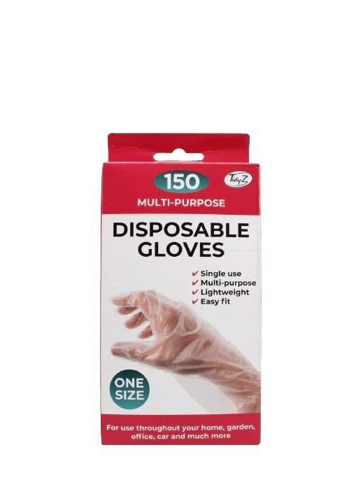 TIDYZ DISPOSABLA GLOVES 150 MP