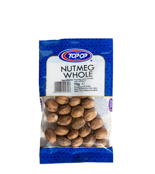 TOP OF NUTMEG WHOLE JAIFAL 75G