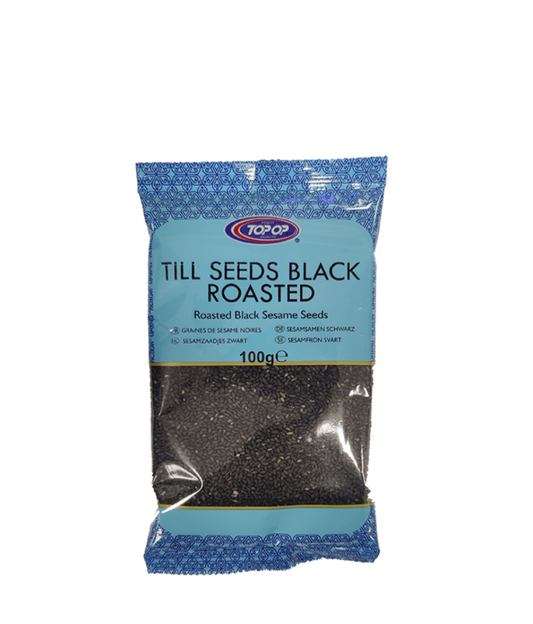 TOPOP BLACK SESAME SEEDS ROASTED 100G