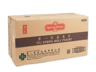 TYJ SPRING ROLL PASTRY BOX 10" (30)