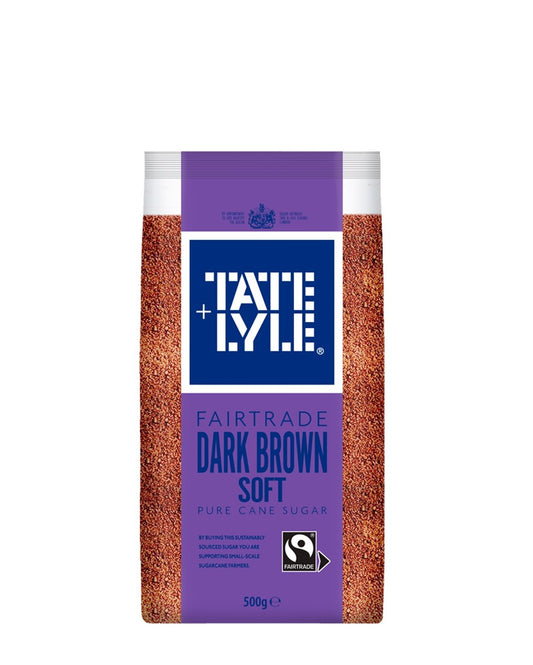 T&L DARK BROWN CANE SUGAR 500G