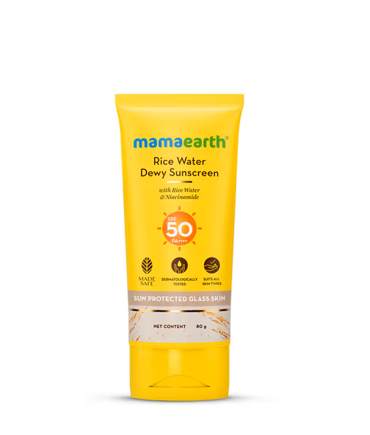 ULTRA LIGHT SUNSCREEN CREAM 80G (MAMAEARTH)