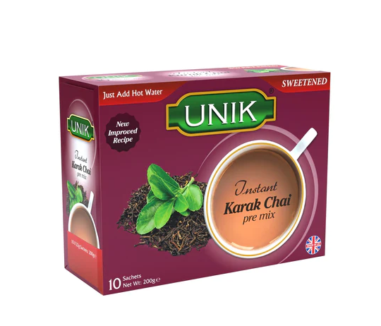 UNIK KARAK CHAI PREMIX 200G 10 SACHET (SWEETEND)