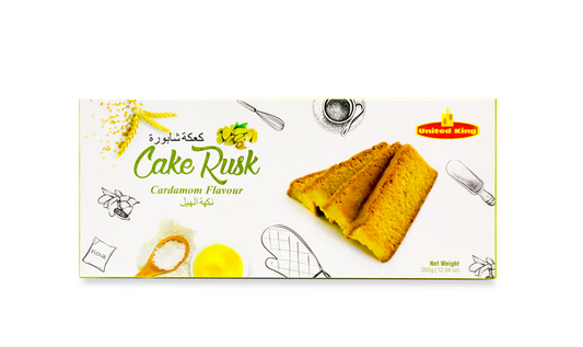 UNITED KING CAKE RUSK CARDAMOM 350G