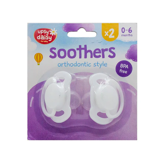 UPSY DAISY SOOTHERS 2PK