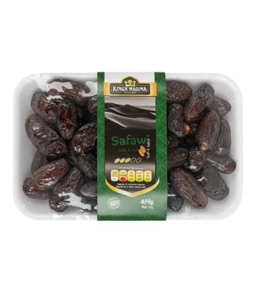 KINGS MADINA SAFAWI DATES 450G - Kashmir Watan Foodstores