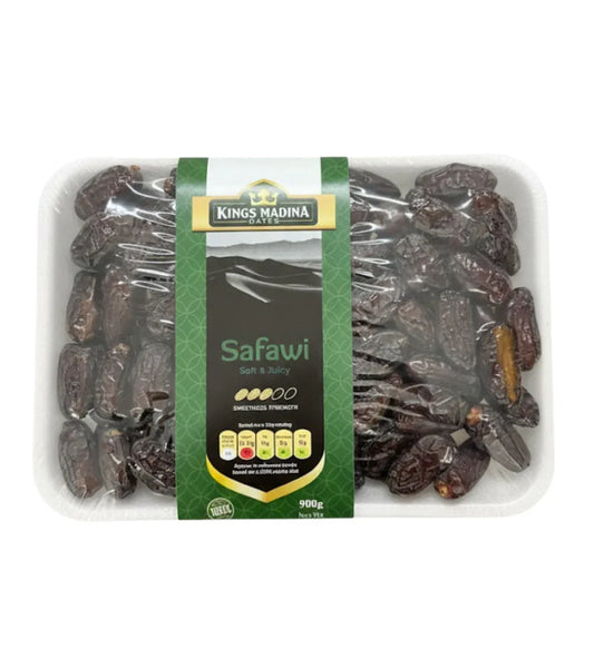 KINGS MADINA SAFAWI DATES 900G - Kashmir Watan Foodstores