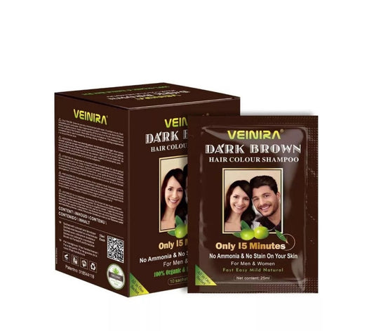 VEINIRA DARK BROWN 10 SACHETS*25ml
