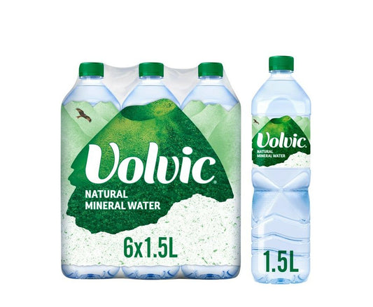 VOLVIC MENERAL WATER 6x1.5LTR CASE