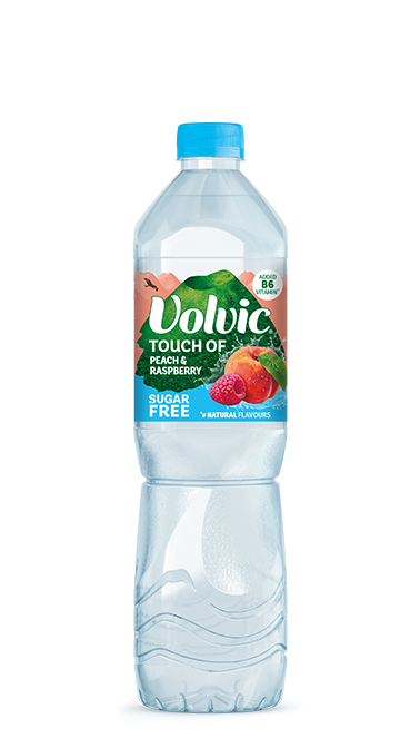 VOLVIC PEACH&RASPBERRY 1.5litre