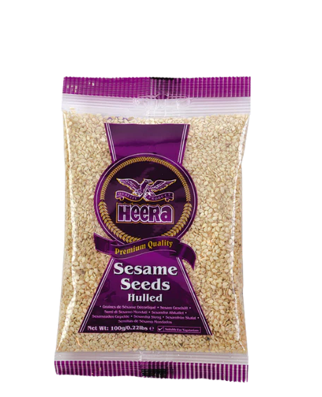 HEERA SESAME SEED HULLED 100G