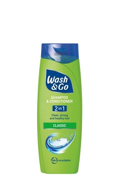 WASH & GO 2IN1 SHAMPOO400ML