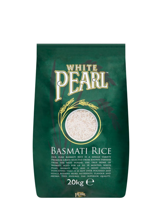 WHITE PEARL BASMATI RICE 20KG