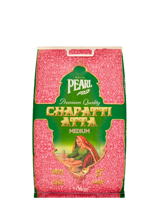 WHITE PEARL MED CHAPATTI ATTA 10KG