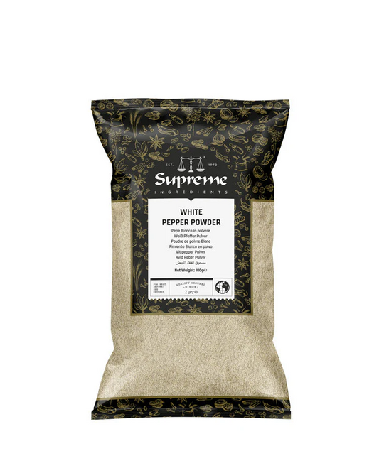 WHITE PEPPER POWDER 100G (SUPREME QUALITY)