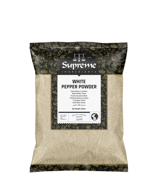 WHITE PEPPER POWDER 300G (SUPREME QUALITY)