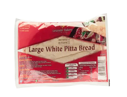 LB  WHITE  PITTA BREAD 6pk
